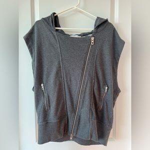 Adidas by Stella McCartney oversized Grey hoodie Vest